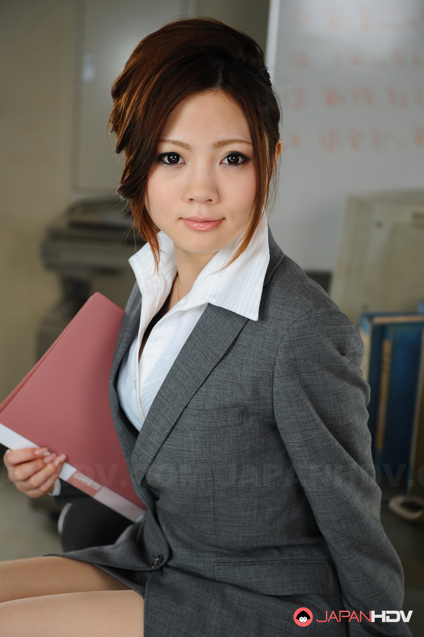 Shy Business Beauty Posing